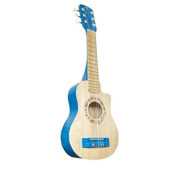 Hape Toys Blue Lagoon 26 in. Guitar Pre-School / Toddler Age 3+ Lightweight Wood - Picture 1 of 12
